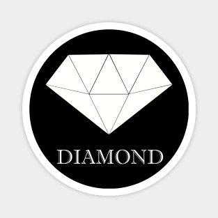 White diamond Magnet